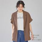 ほんのりシアーフレンチテーラードジャケット　(15116) 4枚目画像