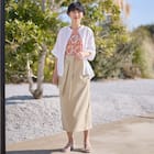 ベルト付きタイトスカート (35112) 2枚目画像