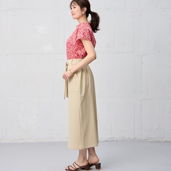 ベルト付きタイトスカート　(35112) 8枚目画像