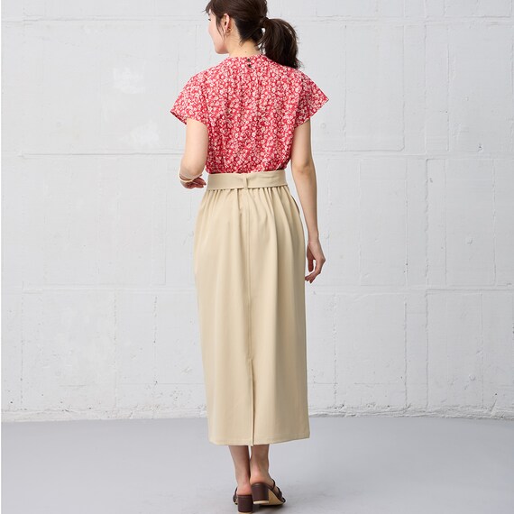 ベルト付きタイトスカート　(35112) 9枚目画像