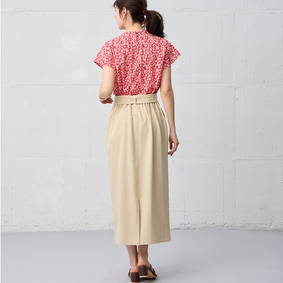 ベルト付きタイトスカート (35112) 9枚目画像