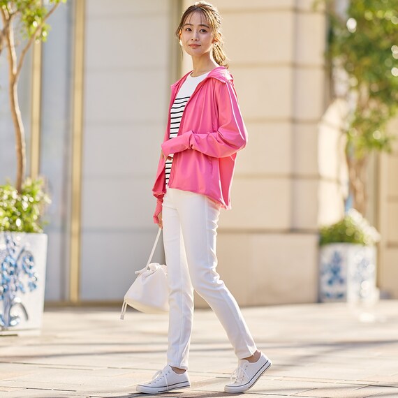 ＵＶカット接触冷感パーカー　(15114) 7枚目画像