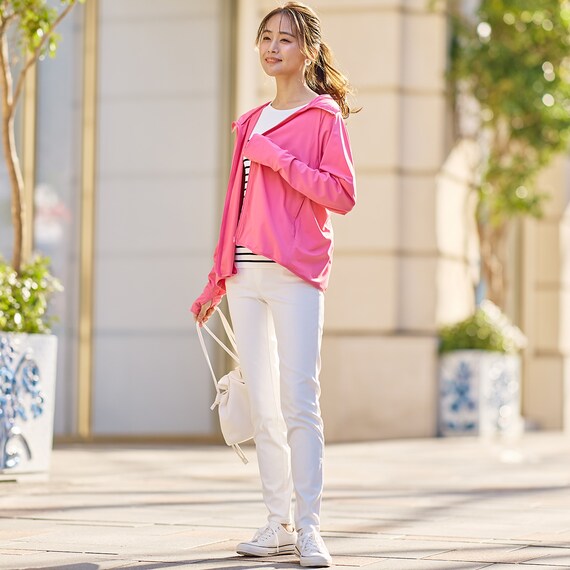 ＵＶカット接触冷感パーカー　(15114) 8枚目画像