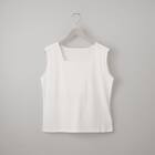 ハーフダブルフロントスクエアネックタンクトップ　(65138) 8枚目画像