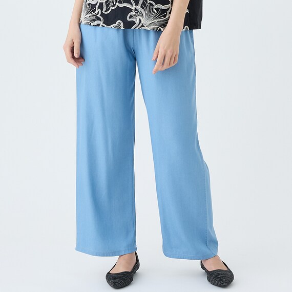 【ニトリネット先行販売】接触冷感シャンブレーライトデニムパンツ　(25133) 3枚目画像