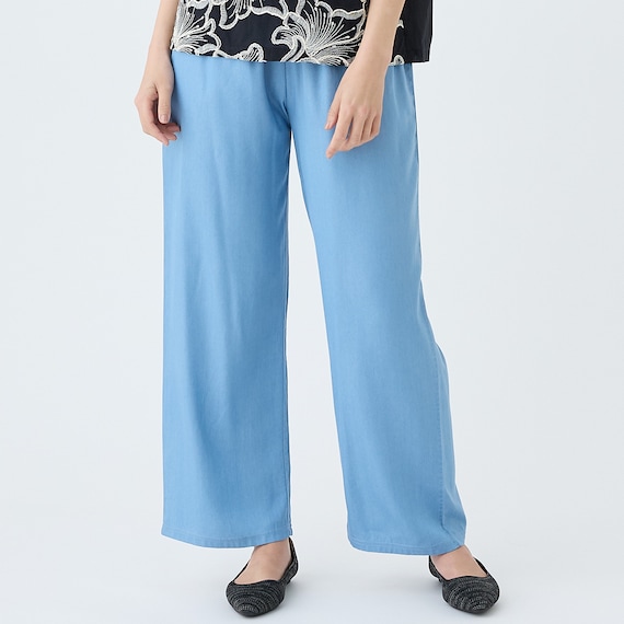 【ニトリネット先行販売】接触冷感シャンブレーライトデニムパンツ (25133) 3枚目画像