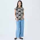 【ニトリネット先行販売】接触冷感シャンブレーライトデニムパンツ (25133) 5枚目画像