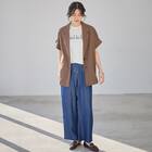 【ニトリネット先行販売】接触冷感シャンブレーライトデニムパンツ　(25133) 10枚目画像