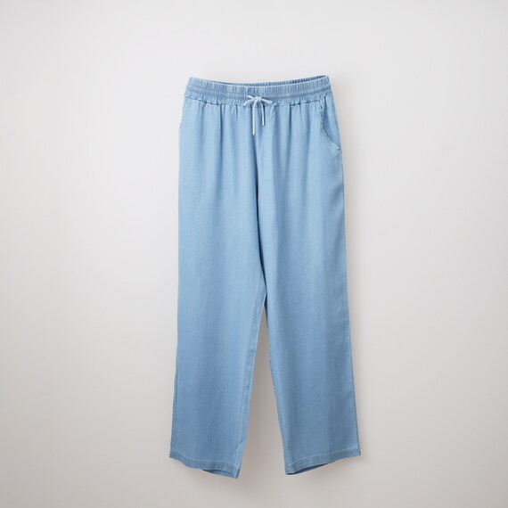 【ニトリネット先行販売】接触冷感シャンブレーライトデニムパンツ　(25133) 12枚目画像