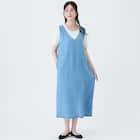 【ニトリネット先行販売】接触冷感シャンブレーライトデニムワンピース (45111) 4枚目画像