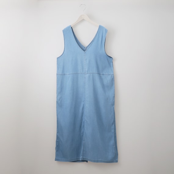 【ニトリネット先行販売】接触冷感シャンブレーライトデニムワンピース (45111) 12枚目画像