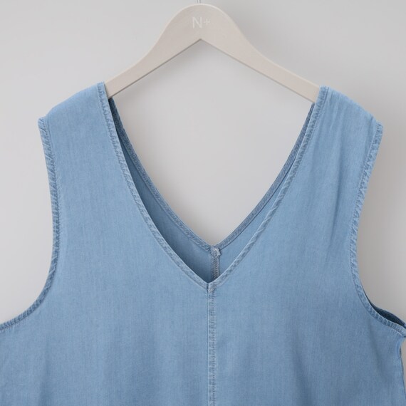 【ニトリネット先行販売】接触冷感シャンブレーライトデニムワンピース　(45111) 15枚目画像