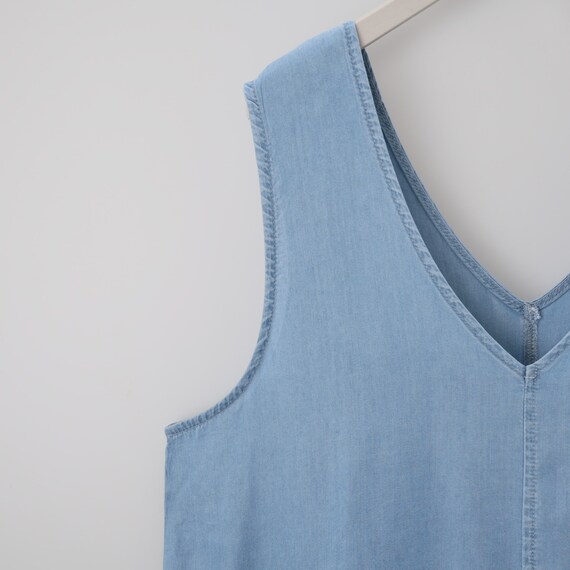 【ニトリネット先行販売】接触冷感シャンブレーライトデニムワンピース　(45111) 16枚目画像