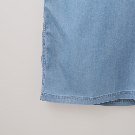 【ニトリネット先行販売】接触冷感シャンブレーライトデニムワンピース (45111) 17枚目画像