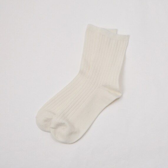 大人の楽らくソックス綿混リブタイプ　(95174) 1枚目画像