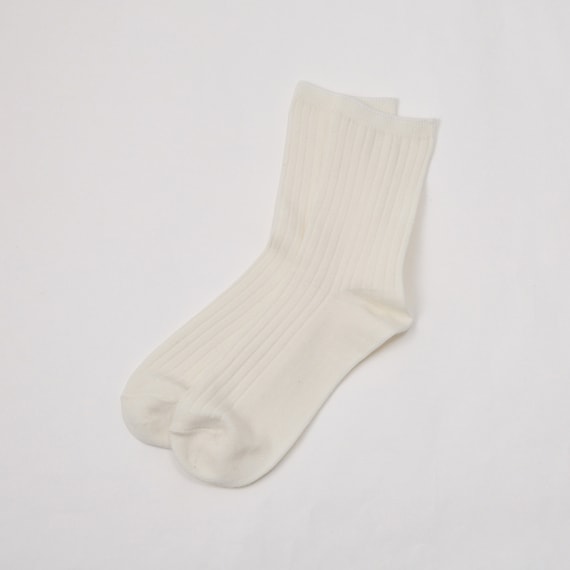 大人の楽らくソックス綿混リブタイプ (95174) 1枚目画像