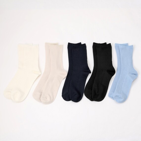 大人の楽らくソックス綿混リブタイプ　(95174) 2枚目画像