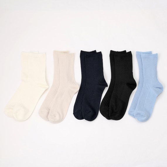 大人の楽らくソックス綿混リブタイプ (95174) 2枚目画像