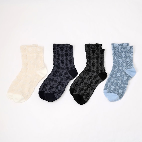 大人の楽らくソックス綿混フロートタイプ (95178) 2枚目画像