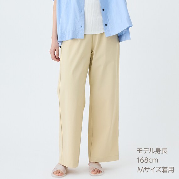 接触冷感２ｗａｙストレッチストレートパンツ　(25129) 6枚目画像