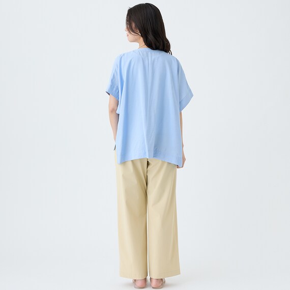 接触冷感２ｗａｙストレッチストレートパンツ　(25129) 9枚目画像