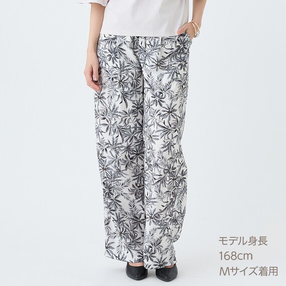 ギャザーワイドパンツ　(25140) 9枚目画像