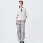 ギャザーワイドパンツ　(25140) 10枚目画像