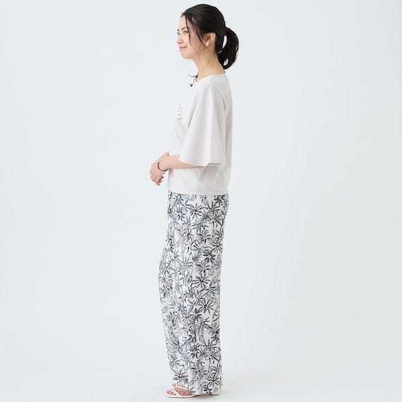 ギャザーワイドパンツ (25140) 11枚目画像