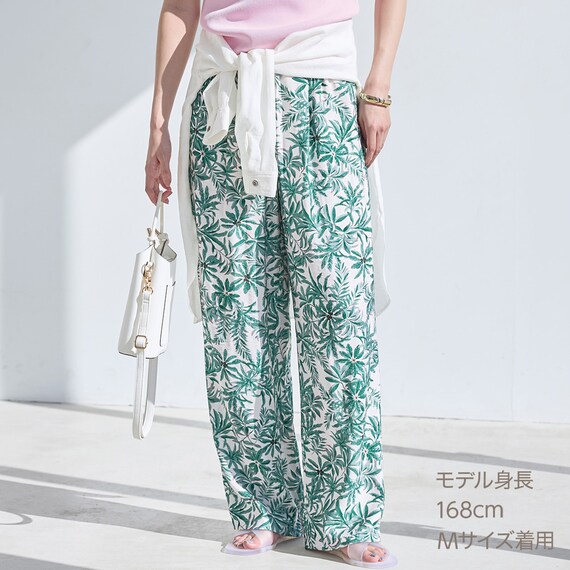 ギャザーワイドパンツ　(25140) 13枚目画像