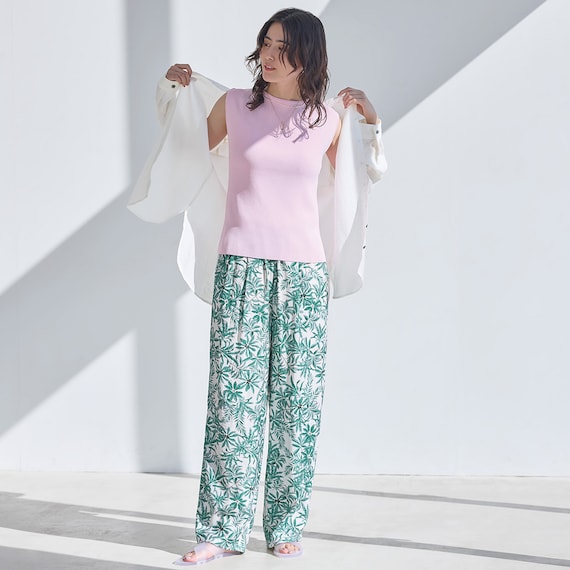 ギャザーワイドパンツ (25140) 16枚目画像