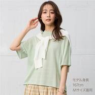 ゆるシルエットニットプルオーバー　(75114)