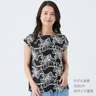 ユリ刺繍ブラウス　(55130) 3枚目画像