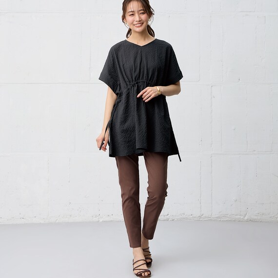 【ニトリネット先行販売】マジックベルトストレッチパンツサマーライト　レギュラー丈　(25136) 8枚目画像