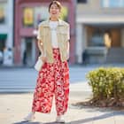 接触冷感UVカットスラブロゴプリントTシャツ (65134) 2枚目画像