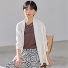 接触冷感UVカットスラブロゴプリントTシャツ (65134) 8枚目画像