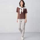 接触冷感UVカットスラブロゴプリントTシャツ (65134) 13枚目画像