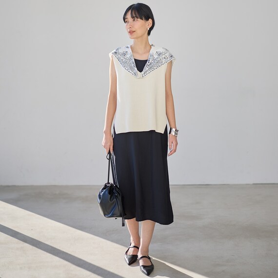 【ニトリネット先行販売】接触冷感マグネット付きスカーフ　(95188) 2枚目画像