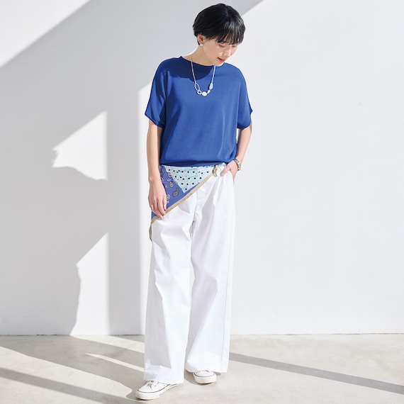 【ニトリネット先行販売】接触冷感マグネット付きスカーフ (95188) 8枚目画像