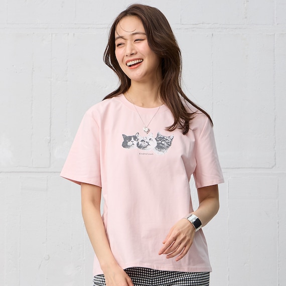 【ニトリネット先行販売】猫フォトTシャツ (65149) 10枚目画像
