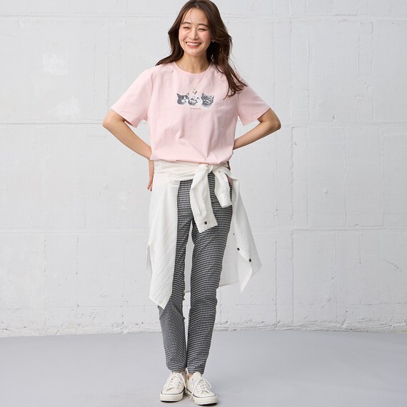 【ニトリネット先行販売】猫フォトＴシャツ　(65149) 2枚目画像