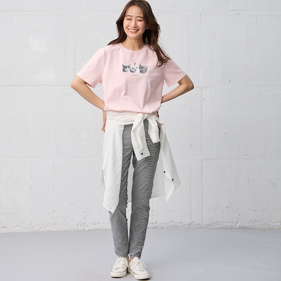 【ニトリネット先行販売】猫フォトTシャツ (65149) 2枚目画像