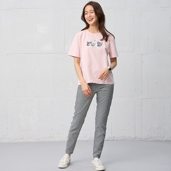 【ニトリネット先行販売】猫フォトTシャツ (65149) 4枚目画像