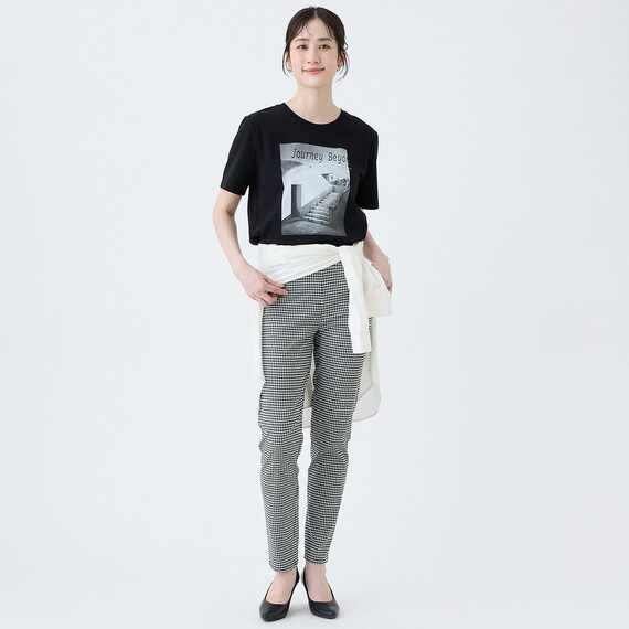 【ニトリネット先行販売】モノクロフォトＴシャツ　(65150) 14枚目画像