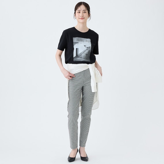 【ニトリネット先行販売】モノクロフォトTシャツ (65150) 14枚目画像