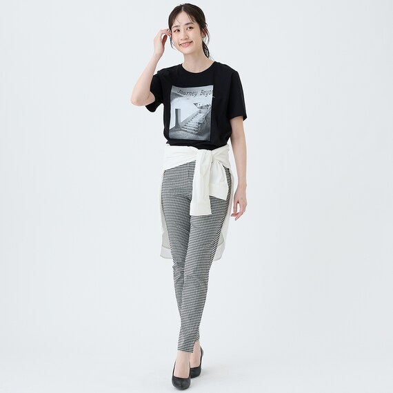 【ニトリネット先行販売】モノクロフォトＴシャツ　(65150) 15枚目画像