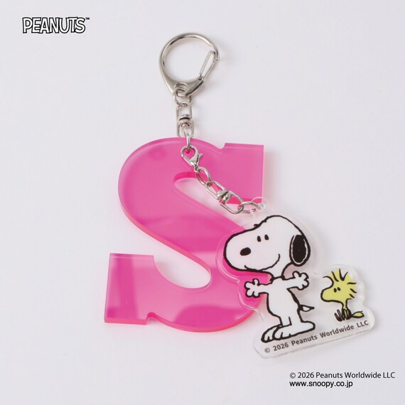 【ニトリネット先行販売】【別注】ＰＥＡＮＵＴＳアクリルイニシャルチャーム　(95198) 1枚目画像