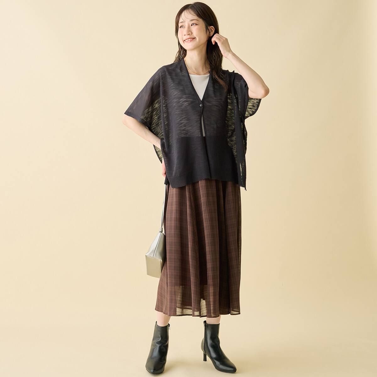 シアーニットポンチョ (86102) | ニトリネット【公式】 家具