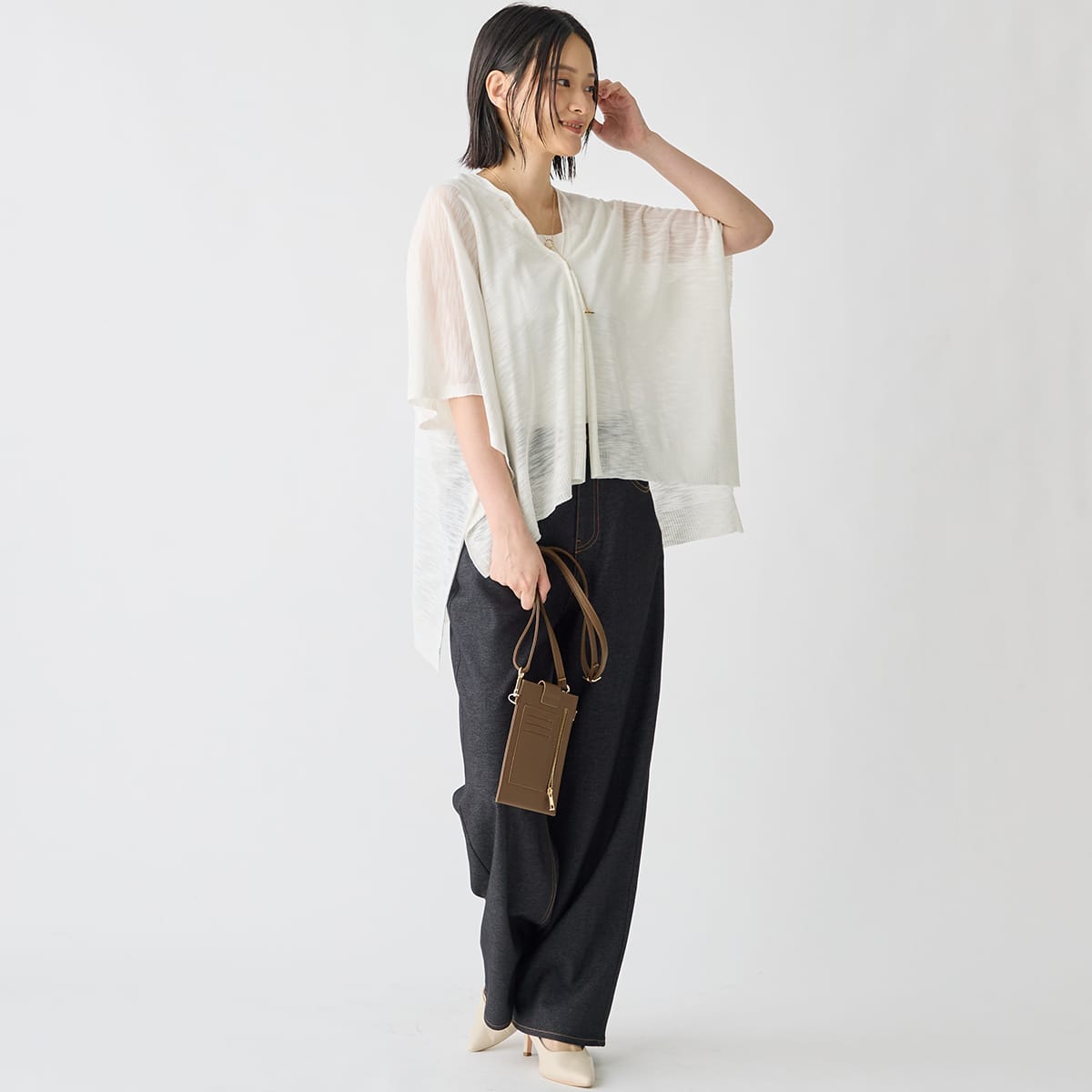 シアーニットポンチョ (86102) | ニトリネット【公式】 家具