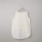 裾シアー切替えタンクトップ (65155) 2枚目画像