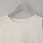 裾シアー切替えタンクトップ　(65155) 4枚目画像